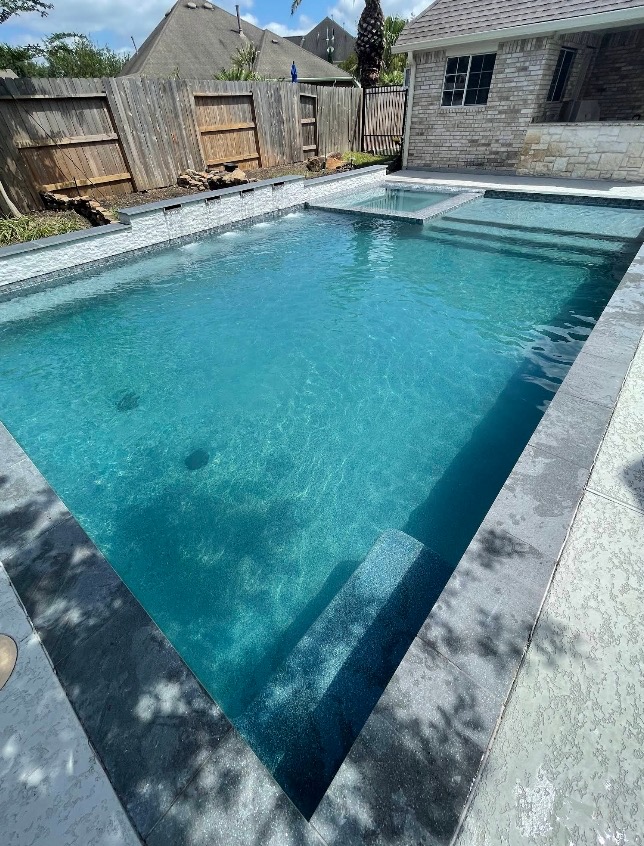 Modern Geometric Pool